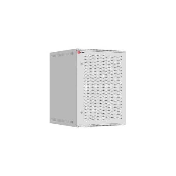 Телекоммуникационный настенный шкаф EKF 15U 600х650 дверь перфорированная, Astra A серия Basic SQITB15P650