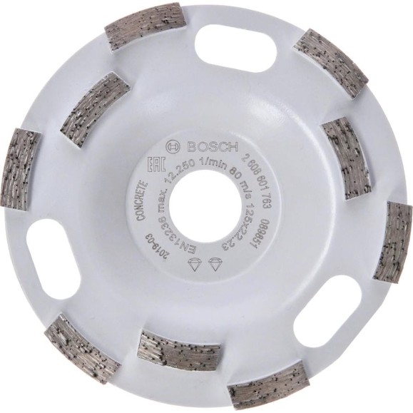 Алмазная чашка Expert for Concrete 125х22.2х5 мм Aquarius Fast Removal Bosch 2608601763 Алмазная чашка Expert for Concrete 125х22.2х5 мм Aquarius Fast Removal Bosch 2608601763