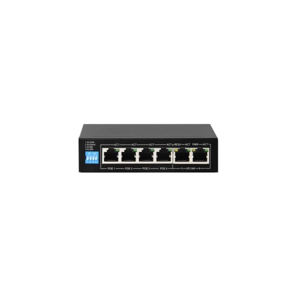 4-х канальный PoE коммутатор J2000 NET-SW04P2Ui CC000007113 4-х канальный PoE коммутатор J2000 NET-SW04P2Ui CC000007113
