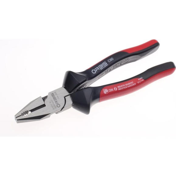 Усиленные пассатижи с режущей кромкой L=200мм OrbisWill C60 PRO 46-200/20RR