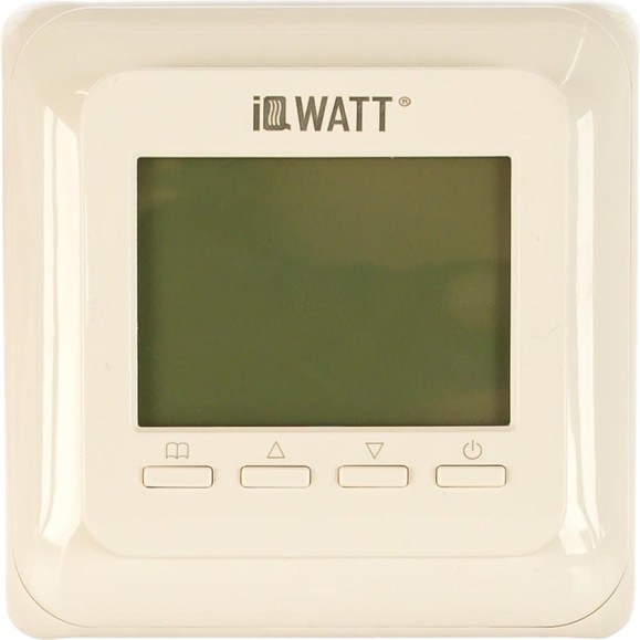 Терморегулятор IQWATT IQ Thermostat P слоновая кость 039488 Терморегулятор IQWATT IQ Thermostat P слоновая кость 039488