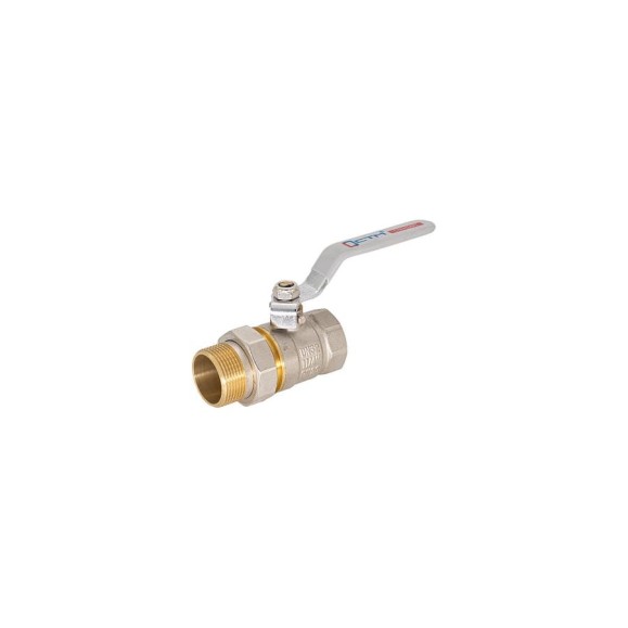Шаровой кран СТМ СТАНДАРТ 1-1/4”, с накидной гайкой, рычаг CWAFM114
