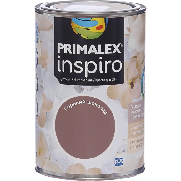 Краска PRIMALEX Inspiro Горький Шоколад 420140 Краска PRIMALEX Inspiro Горький Шоколад 420140