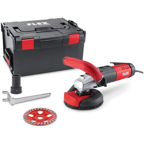 Шлифовальная машина для санационных работ FLEX LDE 15-10 125 R, Kit Turbo-Jet 479403