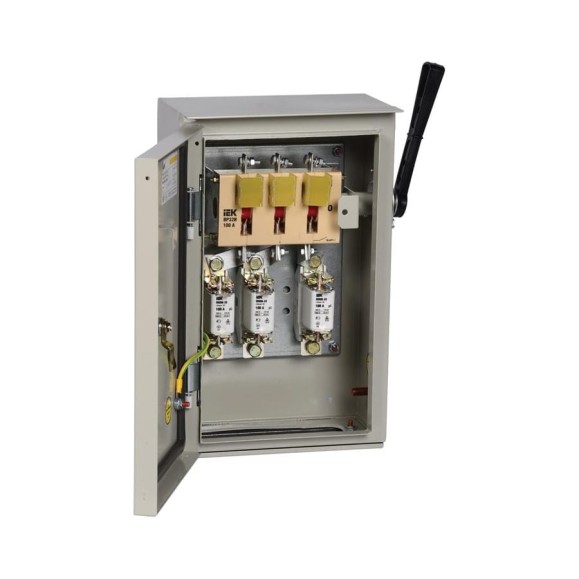 Ящик с рубильником и предохранителями IEK ЯРП-100А 74, У1, IP54 YARP-100-74-54