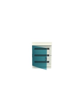 Бокс в нишу ABB Mistral41 54М зеленая дверь без клемм белый 1SLM004100A1209