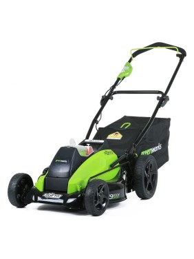 Аккумуляторная бесщеточная газонокосилка Greenworks GD40LM45 2500407