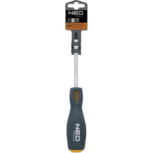 Крестовая ударная отвертка NEO Tools PH2x150 мм CrMo 04-029