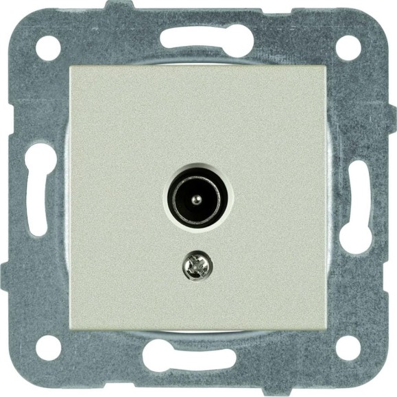 Розетка TV Panasonic МОДУЛЬ Karre Plus 54836 проходная 12dB бронза WKTT0452-2BR-RES