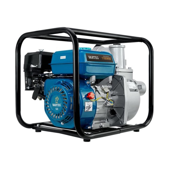 Бензиновая мотопомпа VARTEG 1100W80 6559