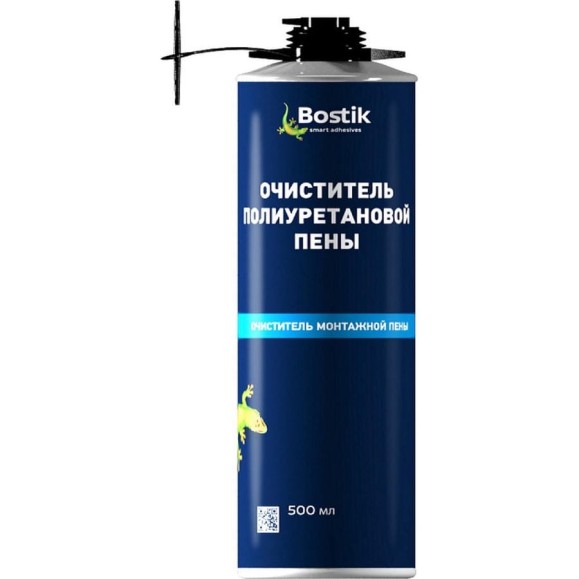 Очиститель ПУ пены BOSTIK 500 мл 10211 Очиститель ПУ пены BOSTIK 500 мл 10211