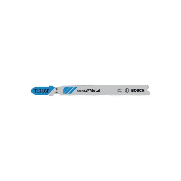 Полотно пильное T121GF Speed for Metal 5 шт. (92 мм; BIM) Bosch 2608636712