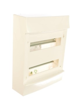 Настенный бокс ABB Mistral41 24М без двери без клемм белый 1SPE007717F0500