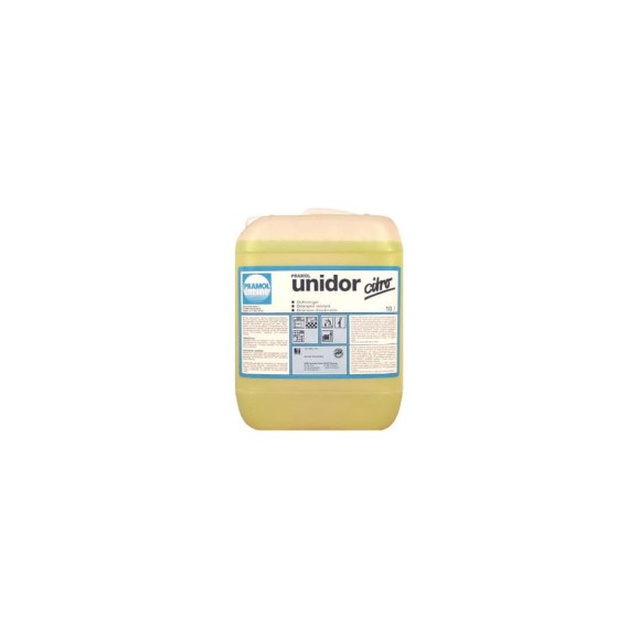 Средство чистящее UNIDOR (10 л; цитрусовый) для санитарной обработки Pramol 1007.101 Средство чистящее UNIDOR (10 л; цитрусовый) для санитарной обработки Pramol 1007.101
