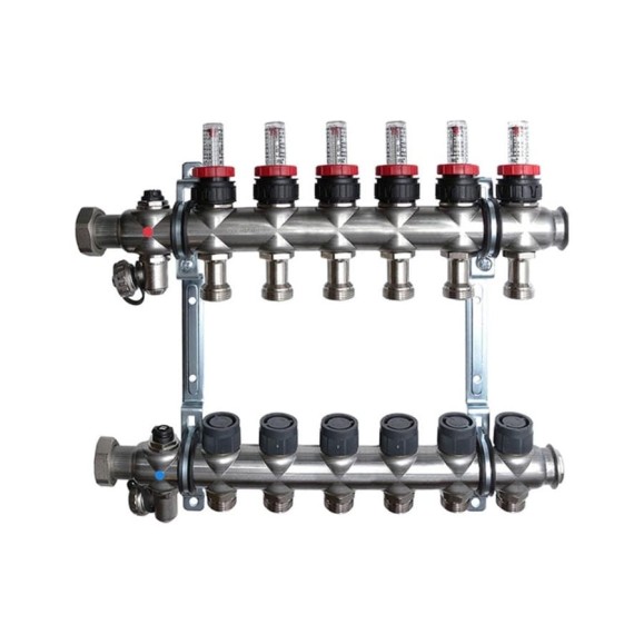 Распределительный коллектор Oventrop 1", Multidis SF 6 1404356