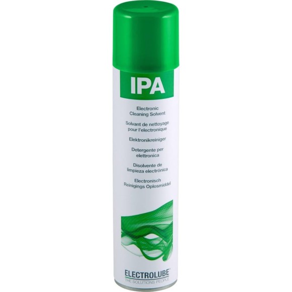 Чистящий растворитель на основе изопропанола Electrolube 400 мл IPA400H Чистящий растворитель на основе изопропанола Electrolube 400 мл IPA400H