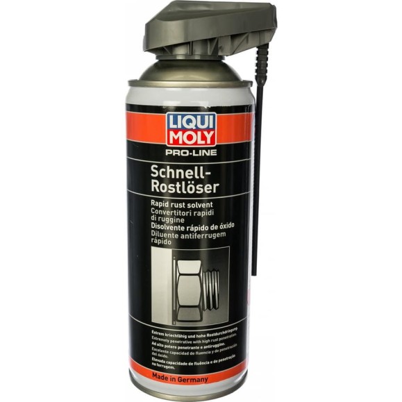 Растворитель ржавчины 0,4л LIQUI MOLY Pro-Line Schnell-Rostloser 7390 Растворитель ржавчины 0,4л LIQUI MOLY Pro-Line Schnell-Rostloser 7390