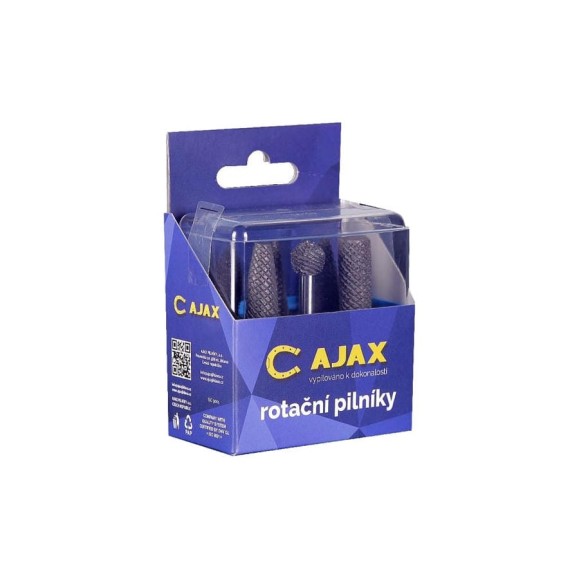 Набор бор-фрез HSS №1,5,7,8,9,10 (6 шт.) AJAX 286217997010