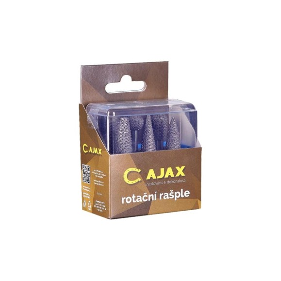 Набор бор-фрез по дереву №1,5,7,8,9,10 (6 шт.) AJAX 286221997010