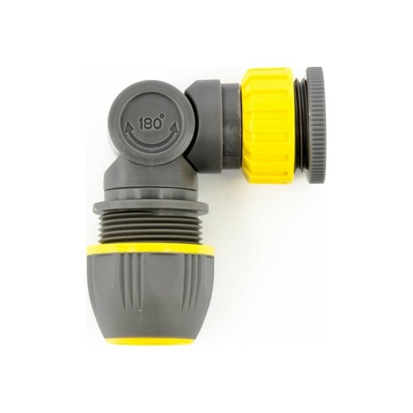 Соединитель с внутренней резьбой 1/2"-3/4", с шарниром PALISAD LUXE 66251