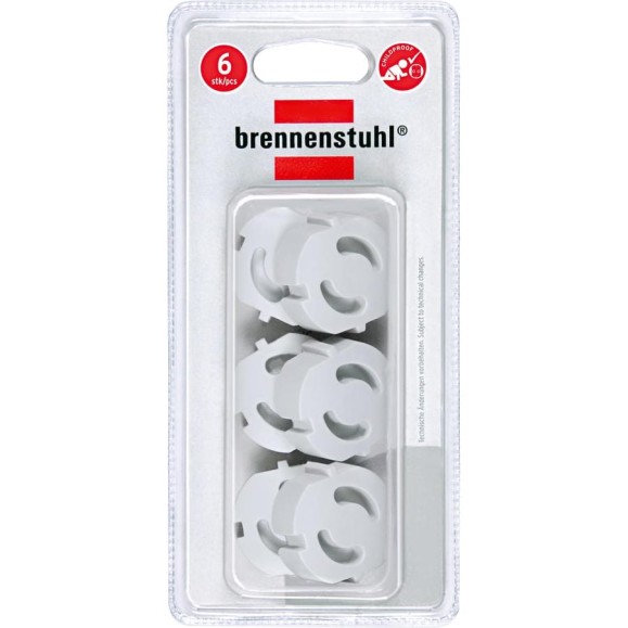 Заглушки для евро-розетки 6шт Brennenstuhl 1164480 Заглушки для евро-розетки 6шт Brennenstuhl 1164480
