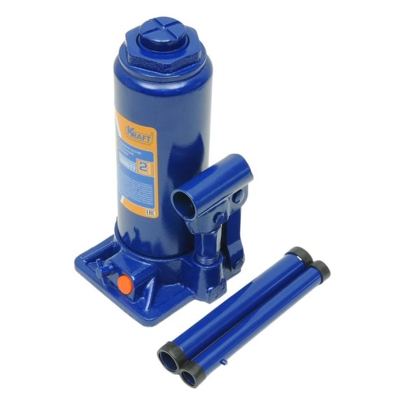 Бутылочный домкрат KRAFT 8 т, min 230mm-max 465mm KT 800017