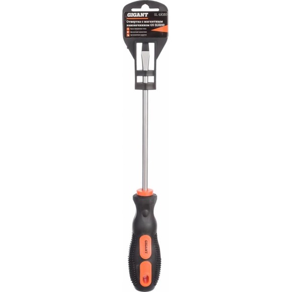 Отвертка Gigant SL 6x150 с магнитным наконечником GS SL6150