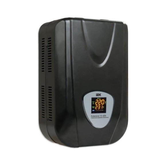 Стабилизатор напряжения IEK Extensive 12кВА настенный IVS28-1-12000 285756 Стабилизатор напряжения IEK Extensive 12кВА настенный IVS28-1-12000 285756