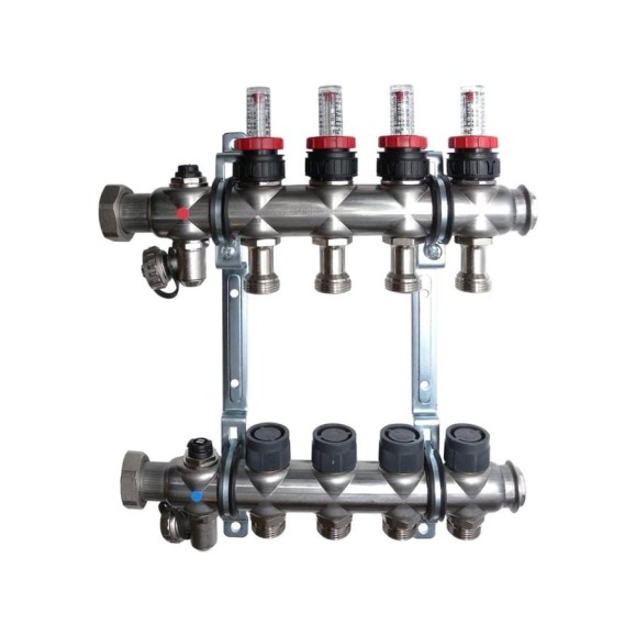 Распределительный коллектор Oventrop 1", Multidis SF 4 1404354