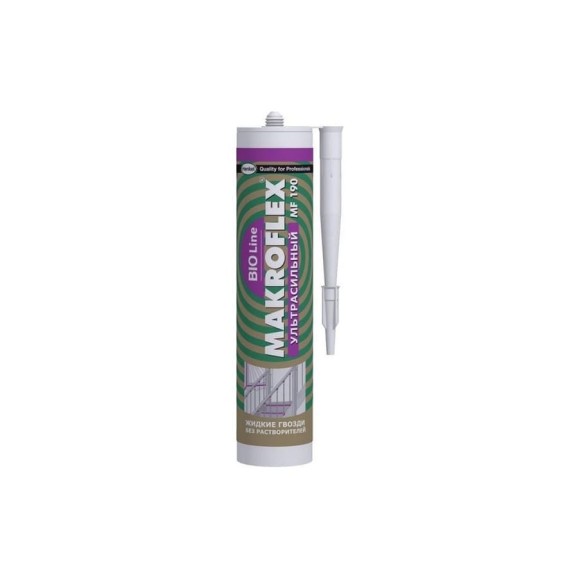 Ультрасильный клей Makroflex Bio Line MF190 белый 0,28 тов-155503