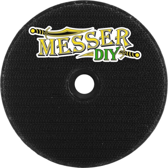 Основание тарельчатое с липучкой 100 мм для АГШК MESSER-DIY 04.200.001