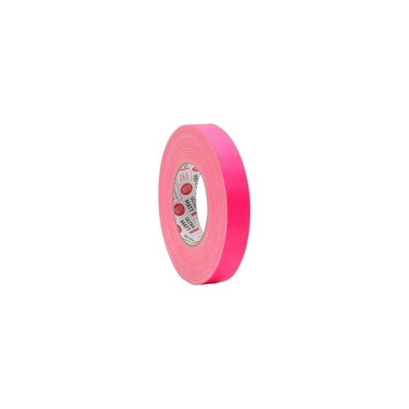 Клейкая лента DGTAPE ultraMATT - Гаффа тейп 25мм/50м - Розовый (светится в ультрафиолете) UMF25/50/P