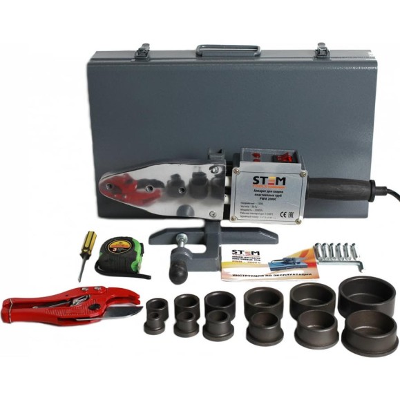 Аппарат для сварки пластиковых труб STEM Tools PWM 2000C АПП057