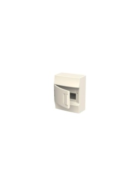 Настенный бокс ABB Mistral41 8М непрозрачная дверь без клемм белый 1SPE007717F0310