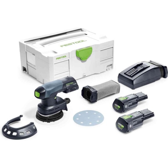 Аккумуляторная эксцентриковая шлифмашина FESTOOL ETSC 125 Li 3,1 I-Plus 575719