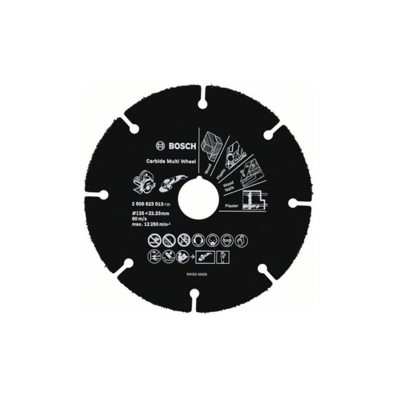 Круг отрезной универсальный (125х22.2 мм) Bosch 2608623013 Круг отрезной универсальный (125х22.2 мм) Bosch 2608623013