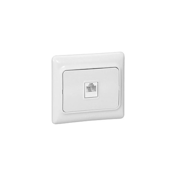 Телефонная розетка Legrand KPT 782114 RJ-11, белая