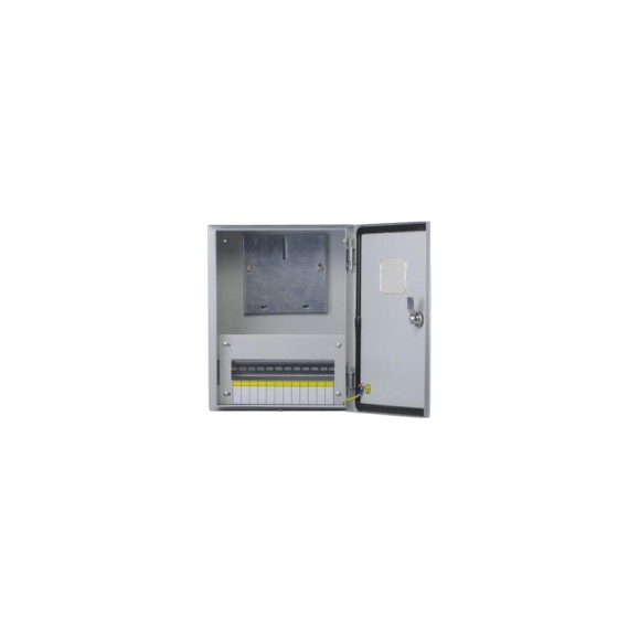 Учетный щит EKF ЩУ-1/1-0, 395x310x165мм, ЩУРН-1/12, IP54, PROxima, SQ mb54-1m