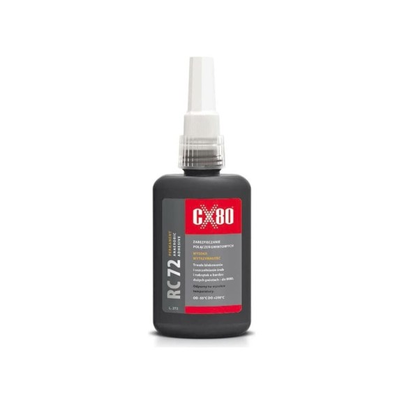 Термостойкий фиксатор резьбы высокой прочности CX80 RC72 50ML 241