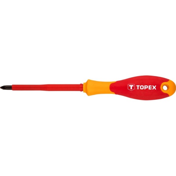 Крестовая отвертка TOPEX 1000В 39D479 Крестовая отвертка TOPEX 1000В 39D479
