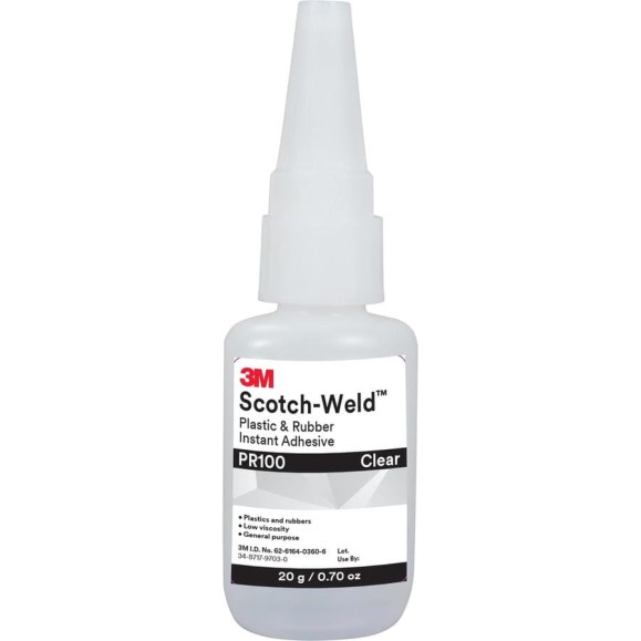 Цианоакрилатный клей 3М 20 г Scotch-Weld PR100 7100033657 Цианоакрилатный клей 3М 20 г Scotch-Weld PR100 7100033657