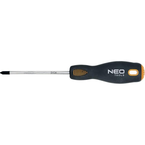 Крестовая отвертка NEO Tools PZ2x100 мм S2 04-034 Крестовая отвертка NEO Tools PZ2x100 мм S2 04-034