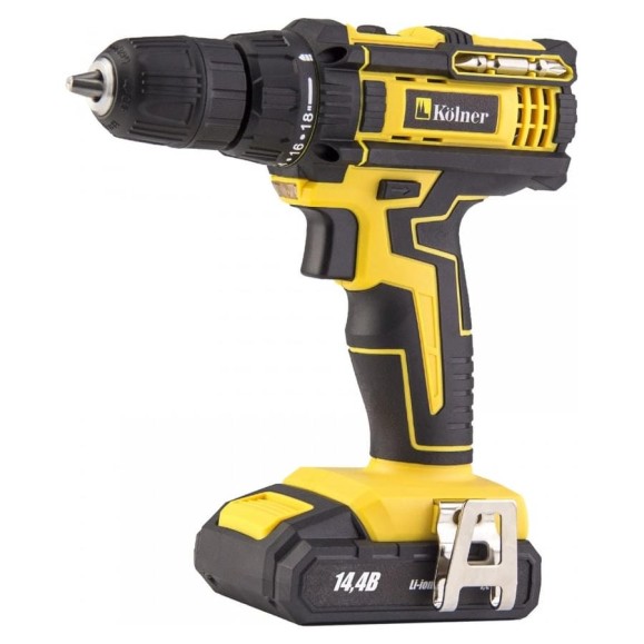 Аккумуляторная дрель-шуруповерт Kolner KCD 14,4/2-2L 8020100372