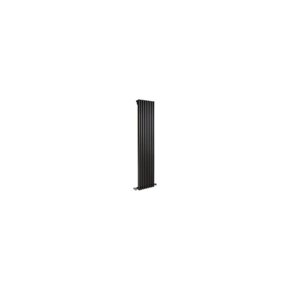 Стальной трубчатый радиатор Loten Grey V 1750 6 секций, черный RAL9005, нижнее подключение 061577 Стальной трубчатый радиатор Loten Grey V 1750 6 секций, черный RAL9005, нижнее подключение 061577