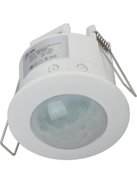 Датчик движения ЭРА MD 018 белый, 1200Вт, 360 гр.,6М, Б0043795