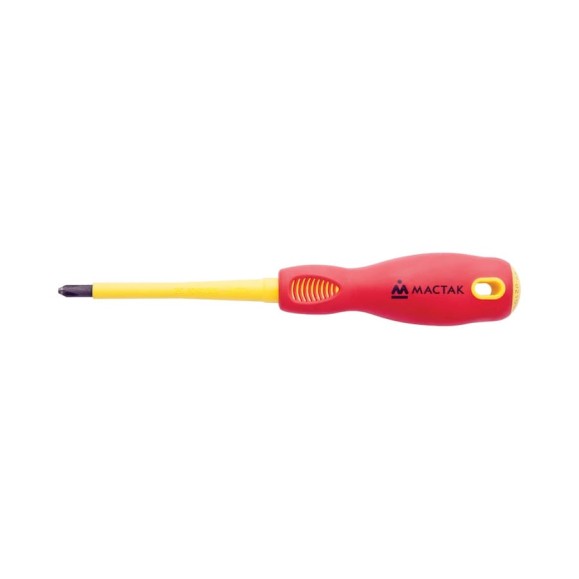 Крестовая отвёртка МАСТАК Phillips 1х80 мм 041-01080EH Крестовая отвёртка МАСТАК Phillips 1х80 мм 041-01080EH