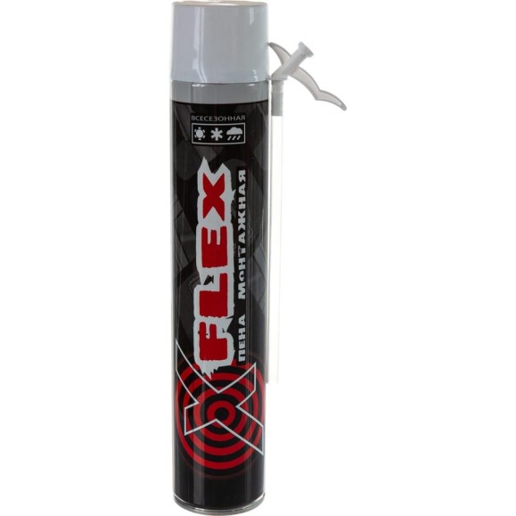 Монтажная пена MASTERTEKS XFLEX 750 мл всесезонная 12 53454 Монтажная пена MASTERTEKS XFLEX 750 мл всесезонная 12 53454