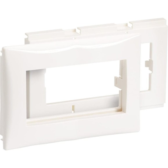 Суппорт с рамкой Systeme Electric для кабель-канала 2x45 OL45 SchE ISM15401