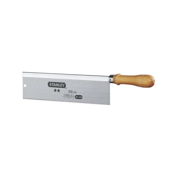 Ножовка по дереву с мелким зубом 250ММ Stanley 1-15-140