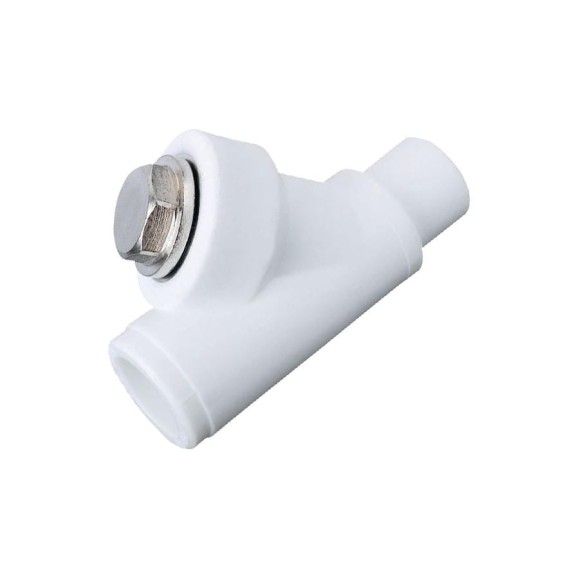 Сетчатый фильтр VALFEX PP-R белый, 25х45°, вн/нр пайка 10142025 036-0620